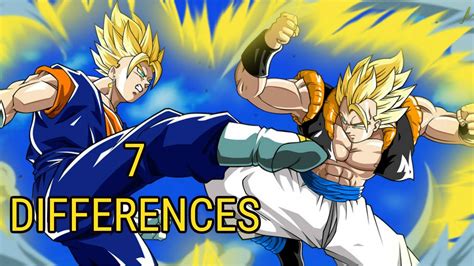 difference between vegito and gogeta